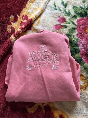 Nike women pink - hoodie, size