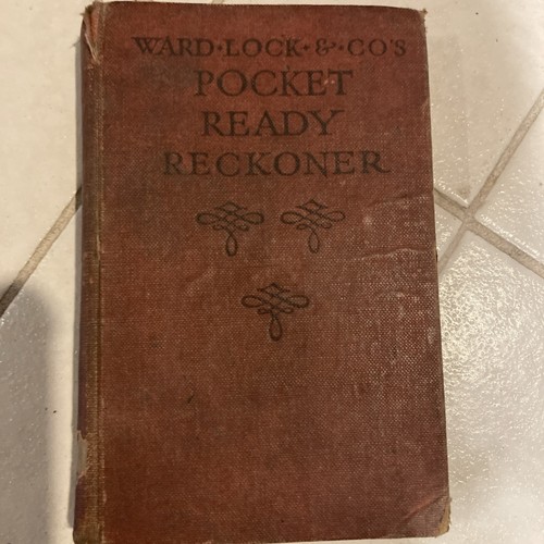Antique 1923 pocket - antique, ready