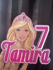 Barbie cake topper