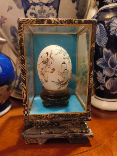 Vintage chinese hand painted - vintage,