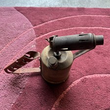 VINTAGE BRASS MONITOR NO. 24 BLOW TORCH LAMP MADE IN ENGLAND