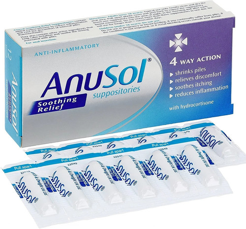 Anusol soothing relief with - with, hc