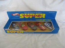 Hot Wheels Rare 1985 Super Cars 5 Car Gift Pack  Sealed In Box