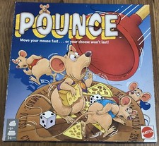 Pounce Board Game - Mattel 1992 Euro Disney Complete