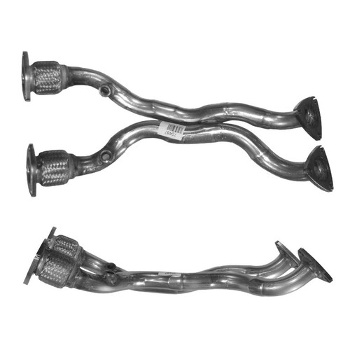 Exhaust pipe front for - front, tt