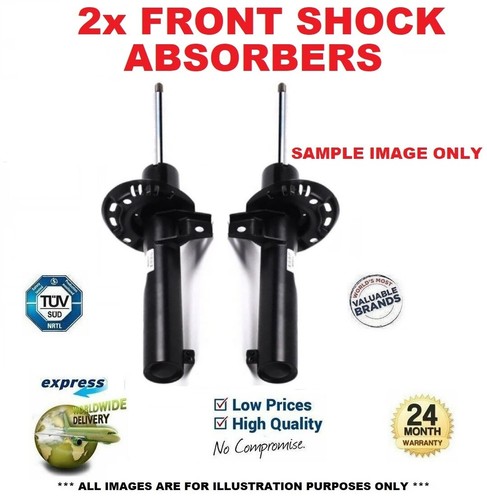 Front axle shock absorbers - 2x,