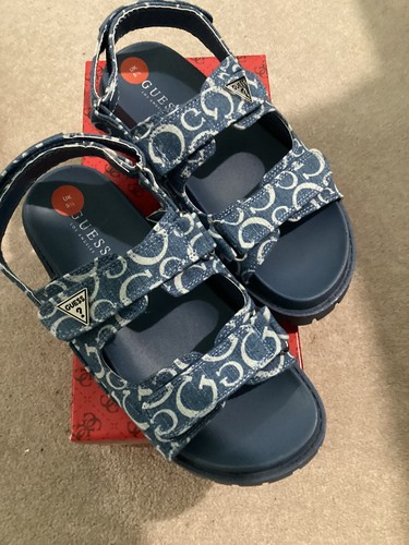 Guess blue denim amelia - guess,