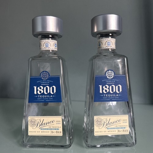Empty 1800 blanco - x, tequila