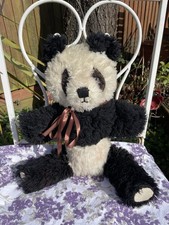Teddy Bear Old Antique Panda -