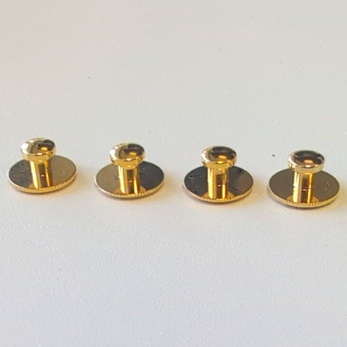 Vintage gold tone - gold, studs