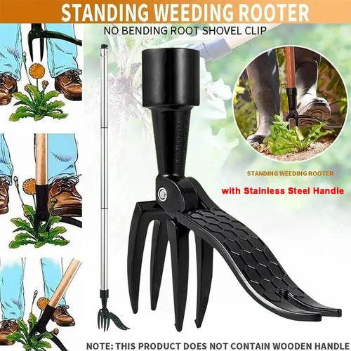 Manual stand weeder puller - manual, up