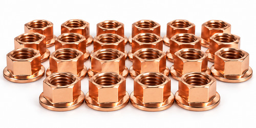 Brass nut for kart - kart,