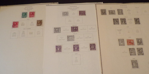 Stamps canada collection on - canada-,