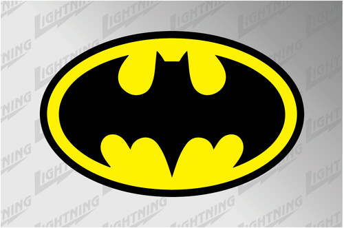 Batman logo vinyl sticker - vinyl,