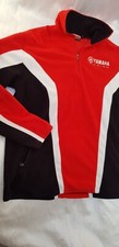  Yamaha Racing 1/4 Zip Fleece Sweatshirt Fit Size L ( M on tag).