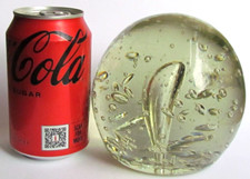 LARGE MID VICTORIAN CONTROLLED BUBBLES GLASS DUMP (10397)