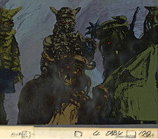 THE LORD OF THE RINGS: ORIGINAL RALPH BAKSHI ANIMATION CELS w/ Free Autograph