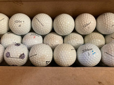 34Titleist Pro V1/x /Practice Bag Grade Golf Balls