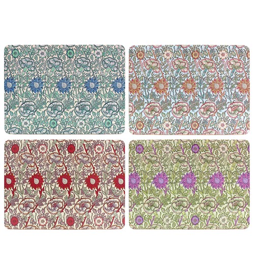 4pcs william morris - 4pcs,