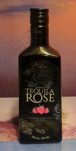 Empty tequila rose glass - empty,