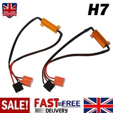 2x H7 50W Headlight Canbus LED