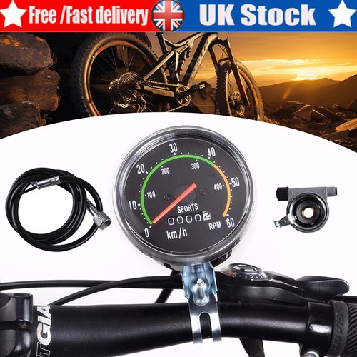 Classic bike round speedometer - classic,