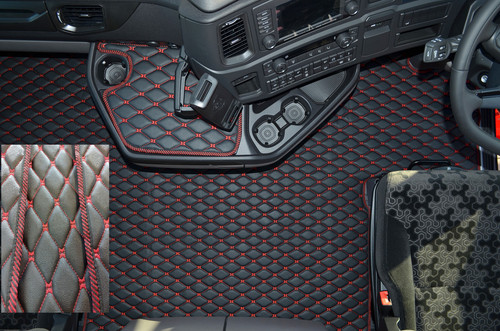 Eco leather floor mat - mat,