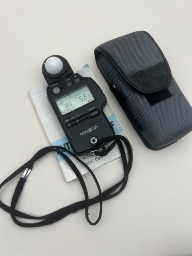 Minolta light meter - auto,