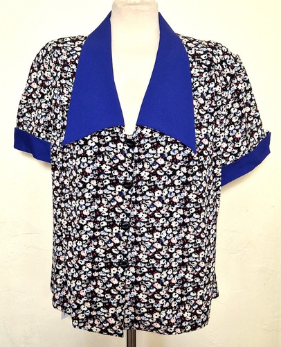 Women 1940 50s blouse - 1940's,