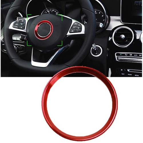Red steering wheel badge - steering,