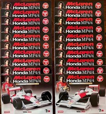 1/8 DEAGOSTINI BUILD YOUR MCLAREN MP4/4 SENNA FULL SET OF INSTRUCTION BROCHURES!