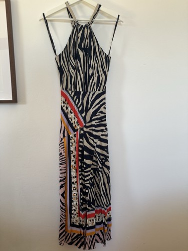 Karen millen zebra - scarf, dress