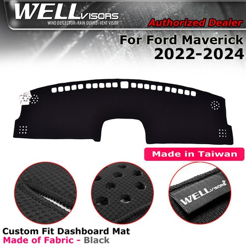 Dash mat cover black for - for, ford