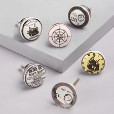 Post stamp ceramic - ceramic, knobs