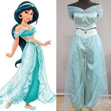 Princess Jasmine Aladdin Adult Children Cosplay Party Fancy Dress Costume Party