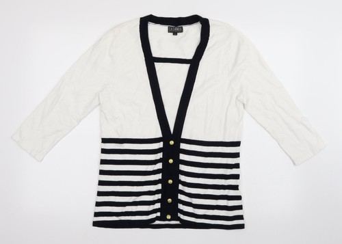 Casamia womens white striped - womens,