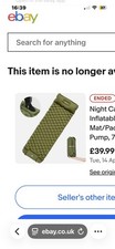 Night Cat Inflatable Mat