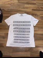 Balmain Paris White Logo