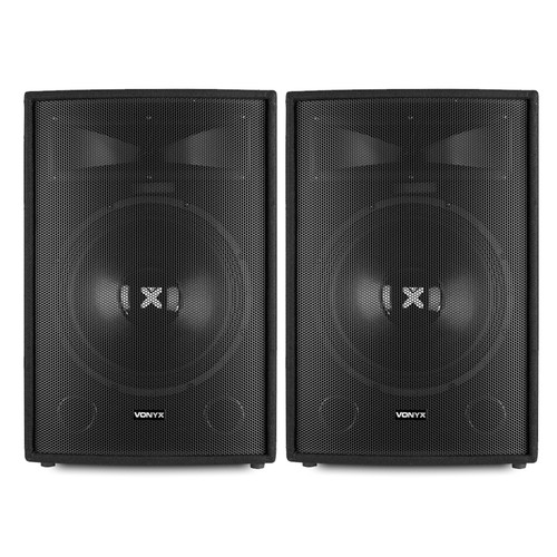 Vonyx passive dj speakers - vonyx, 15"
