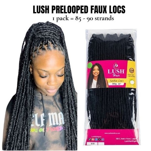 Lush pre looped faux sasha - lush, pre-looped