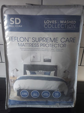 NEW Bensons Beds SMALL DOUBLE 122x190cm Teflon Supreme Care Mattress Protector