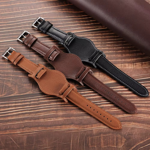 Bund style leather watch - style,