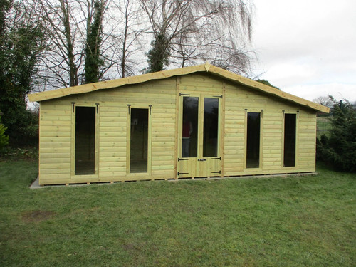Summer house log lap - x,
