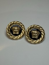Versace Round Stud Baroque