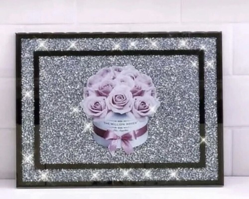 Crushed diamond chopping board - diamond,