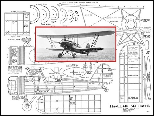 Model airplane plans - airplane, (ff)
