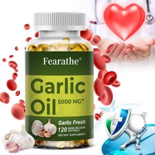 Garlic Oil 5000 MG*Promotes