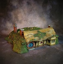 Painted Hobbit House 3 - The Lord of the Rings - Warhammer - Halfling - scenery