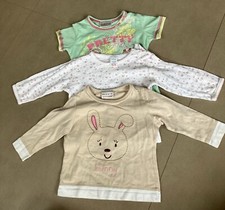 Three Girls Tops 6-9 Months. 2