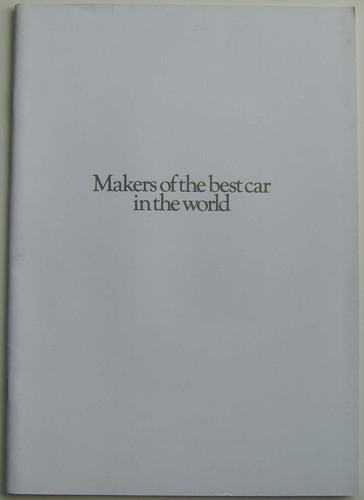 Rolls royce 1982 publicity - rolls,